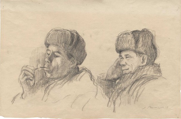 Ройтер Липа Герш-Лейбович. Закуривающий